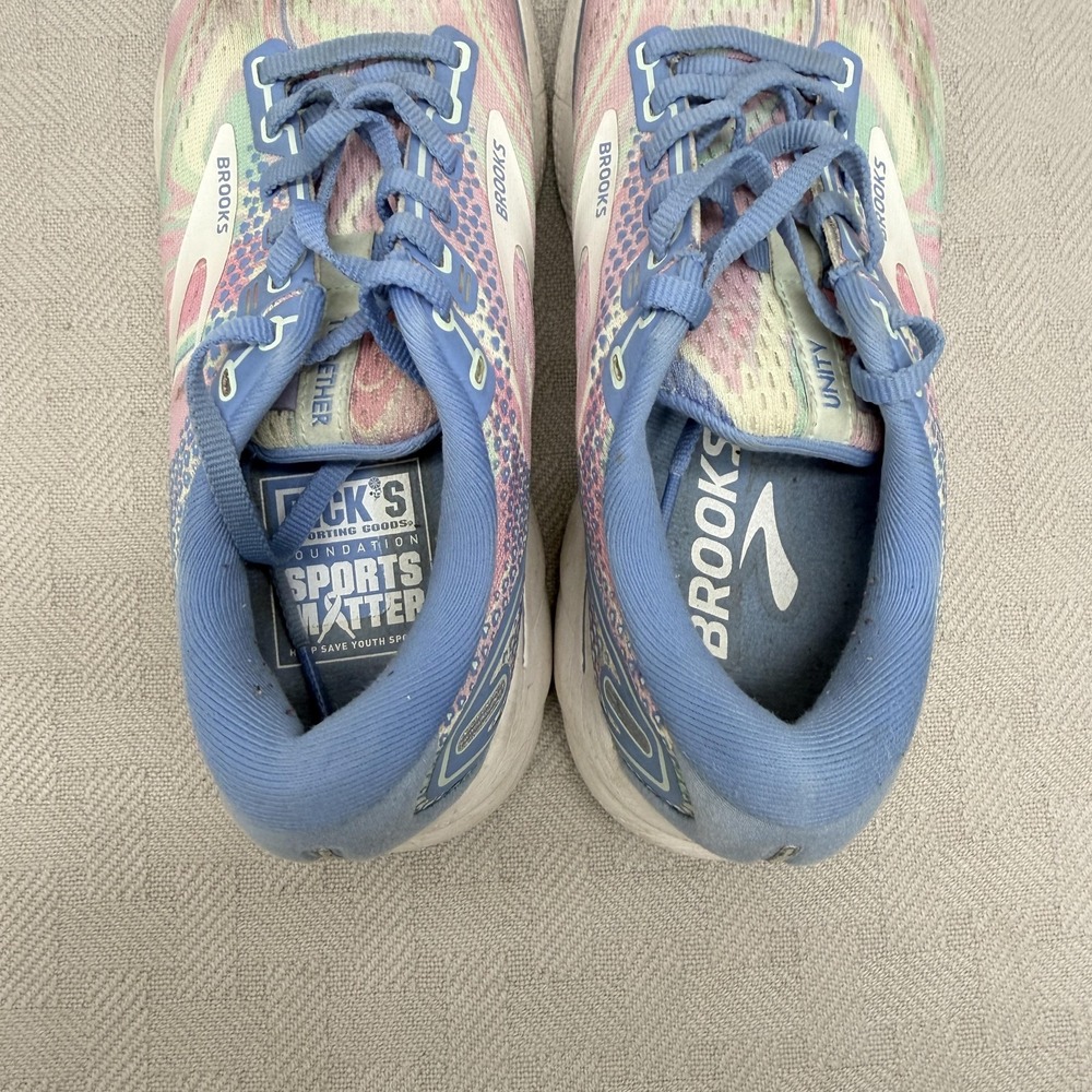 Brooks Ghost 14 Shoes Womens Size 7 Blue Running - Picture 4 of 8